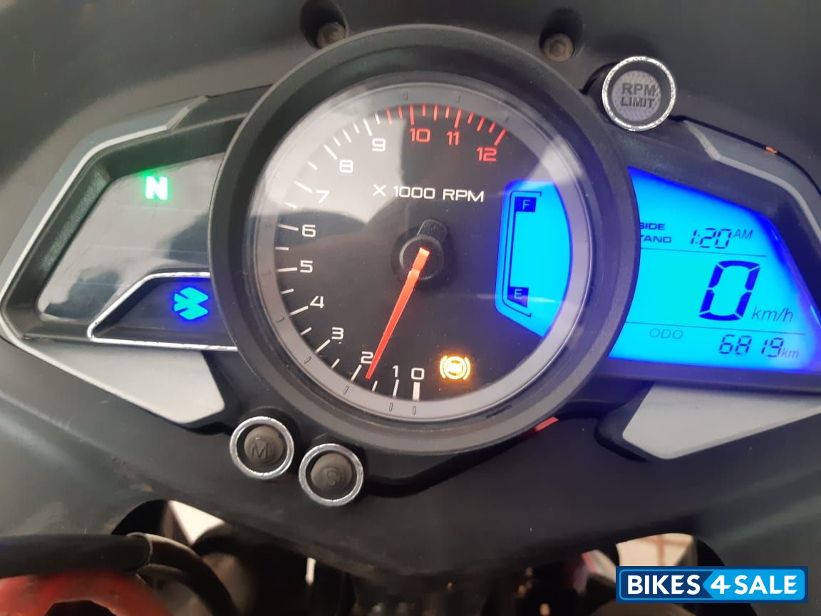 Red Bajaj Pulsar RS 200 ABS