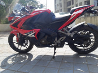 Red Bajaj Pulsar RS 200 ABS