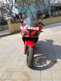 Red Bajaj Pulsar RS 200 ABS