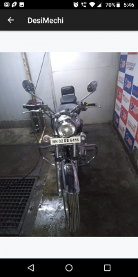 Green, Black And Chrome Royal Enfield Bullet Machismo A500