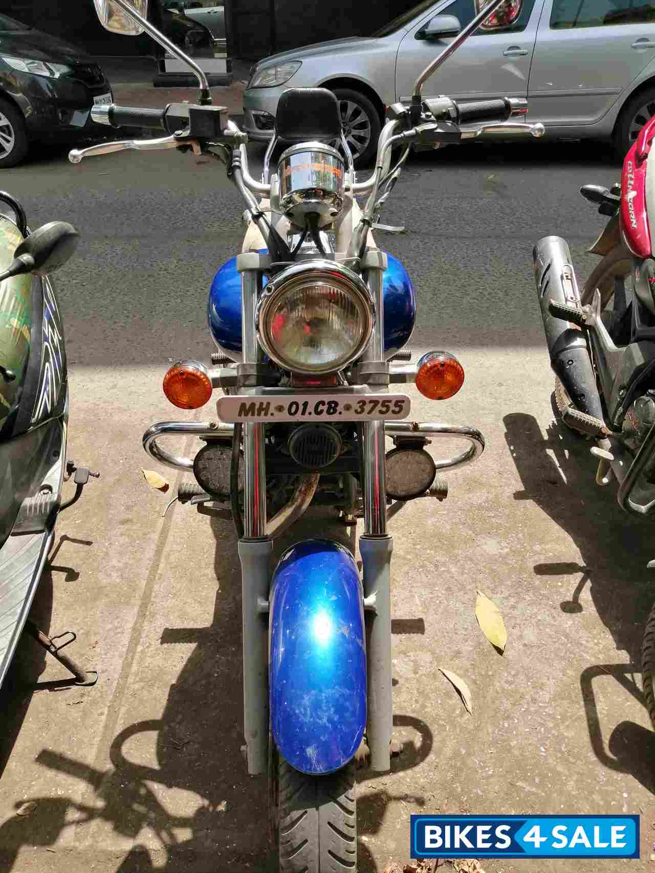 Blue Bajaj Avenger 200 DTS-i