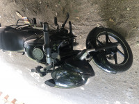 Black Bajaj Pulsar 150 Classic