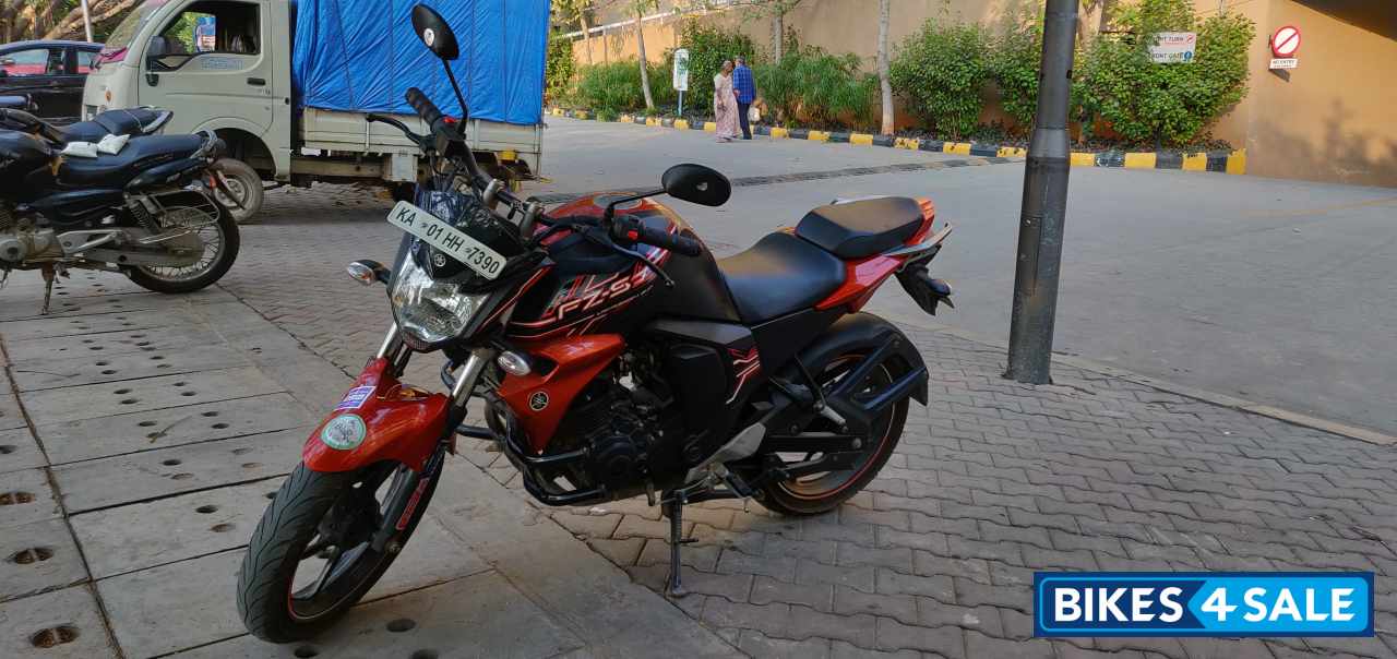 Molten Orange Yamaha FZ-S FI V2