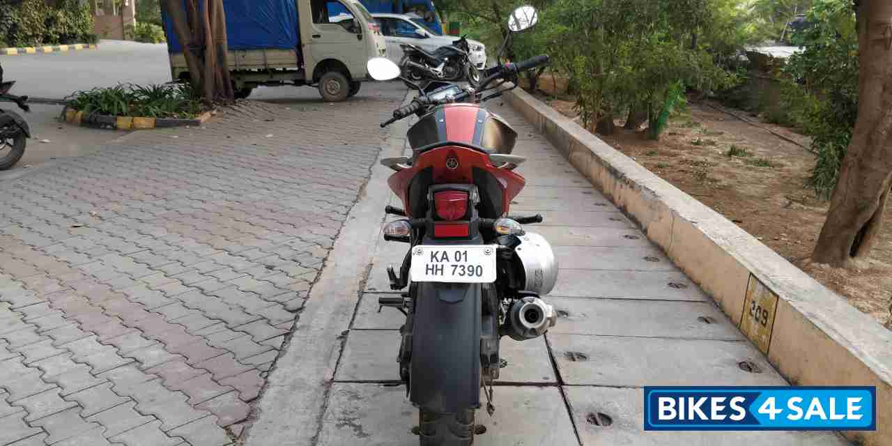 Molten Orange Yamaha FZ-S FI V2