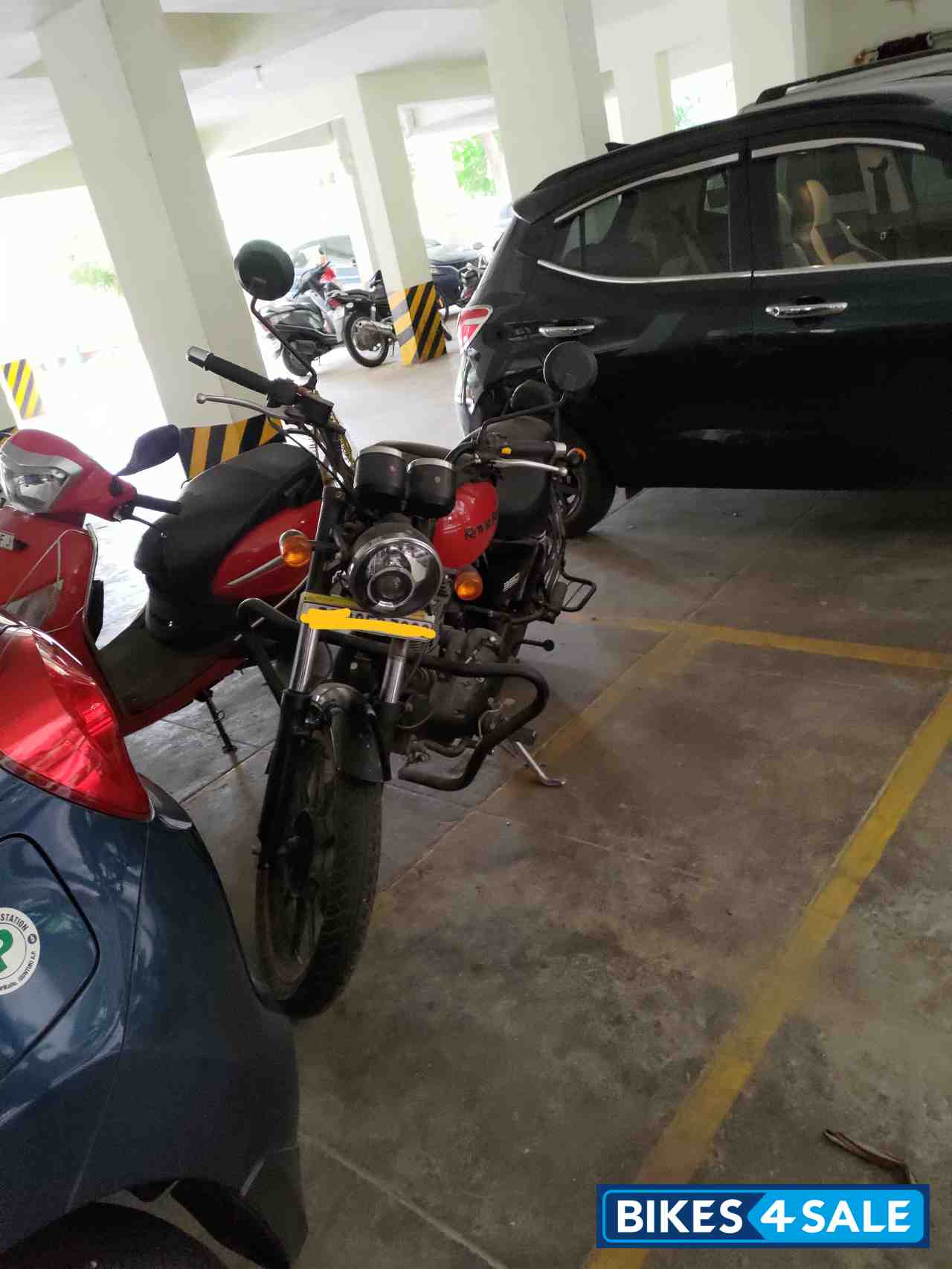 Red Royal Enfield Thunderbird X 350