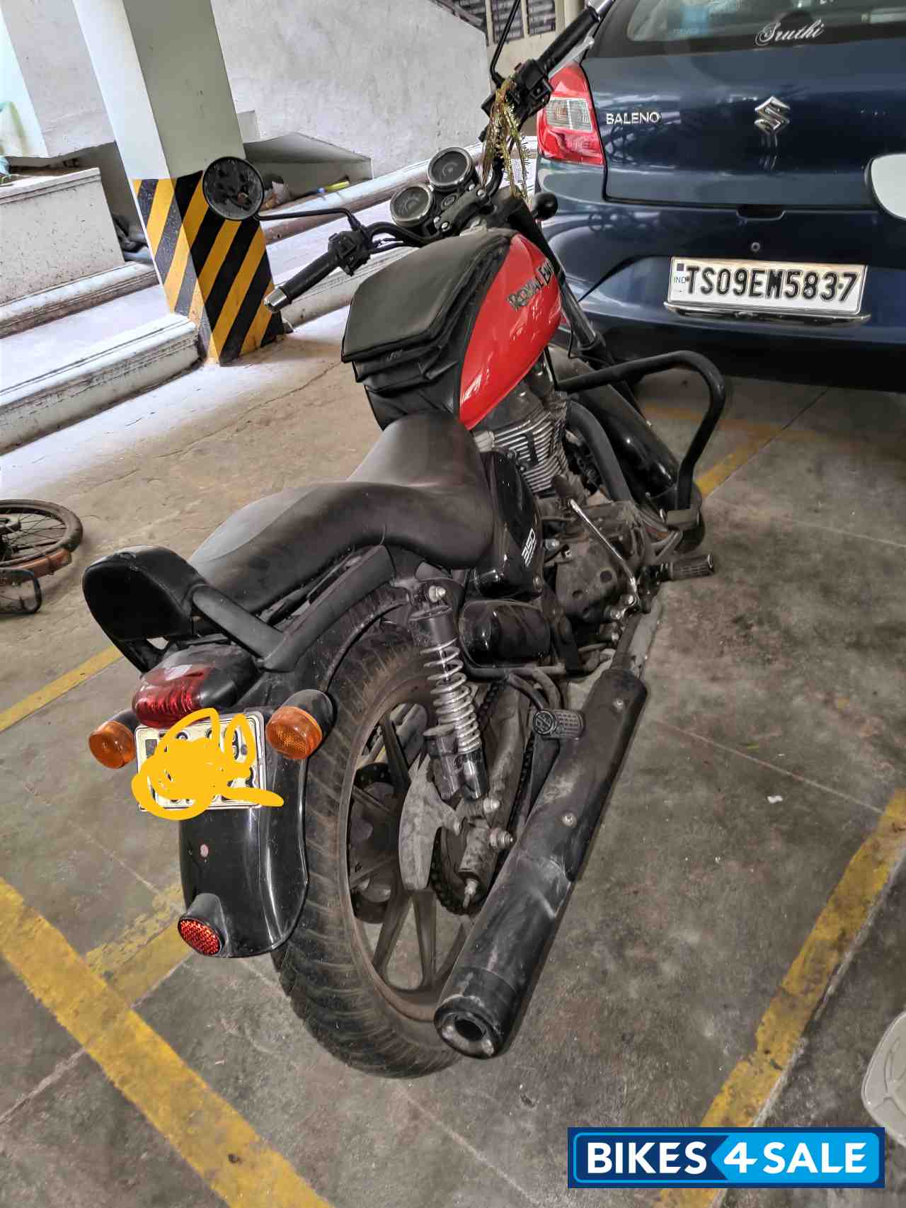 Red Royal Enfield Thunderbird X 350