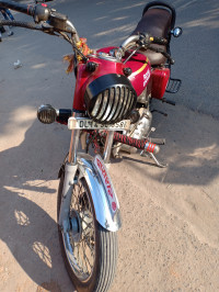 Maroon Royal Enfield Bullet Electra