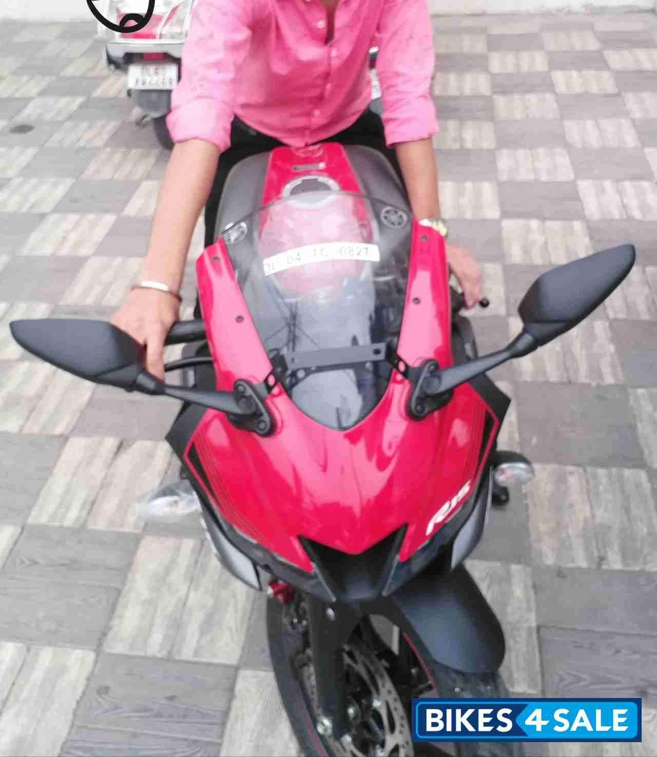 Grey Red Yamaha YZF R15 V3