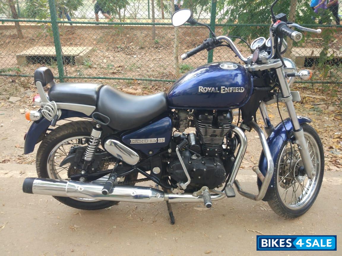 Marine Blue Royal Enfield Thunderbird 350 Marine Blue Royal Enfield Thunderbird 350