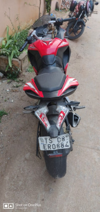 Red Bajaj Pulsar RS 200 ABS