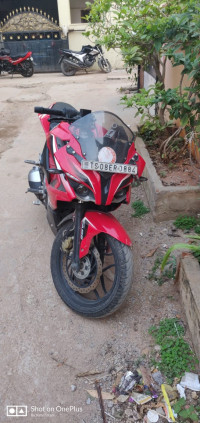 Red Bajaj Pulsar RS 200 ABS