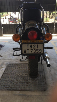 Jet Black Royal Enfield Bullet Standard 500