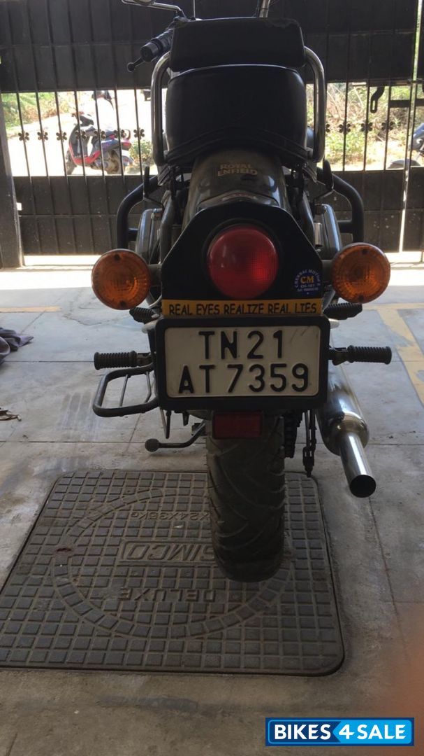 Jet Black Royal Enfield Bullet Standard 500