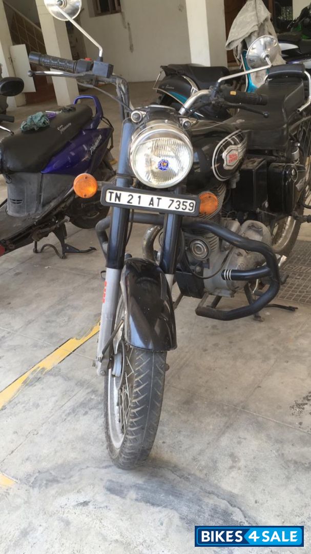 Jet Black Royal Enfield Bullet Standard 500