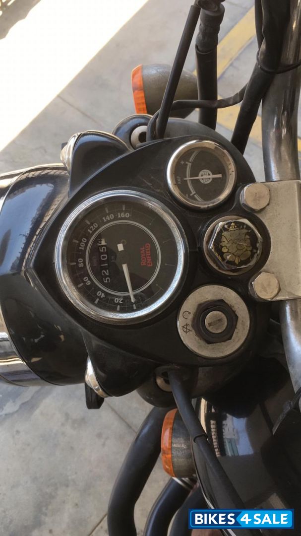 Jet Black Royal Enfield Bullet Standard 500