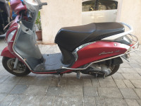 Matt Red Yamaha Fascino