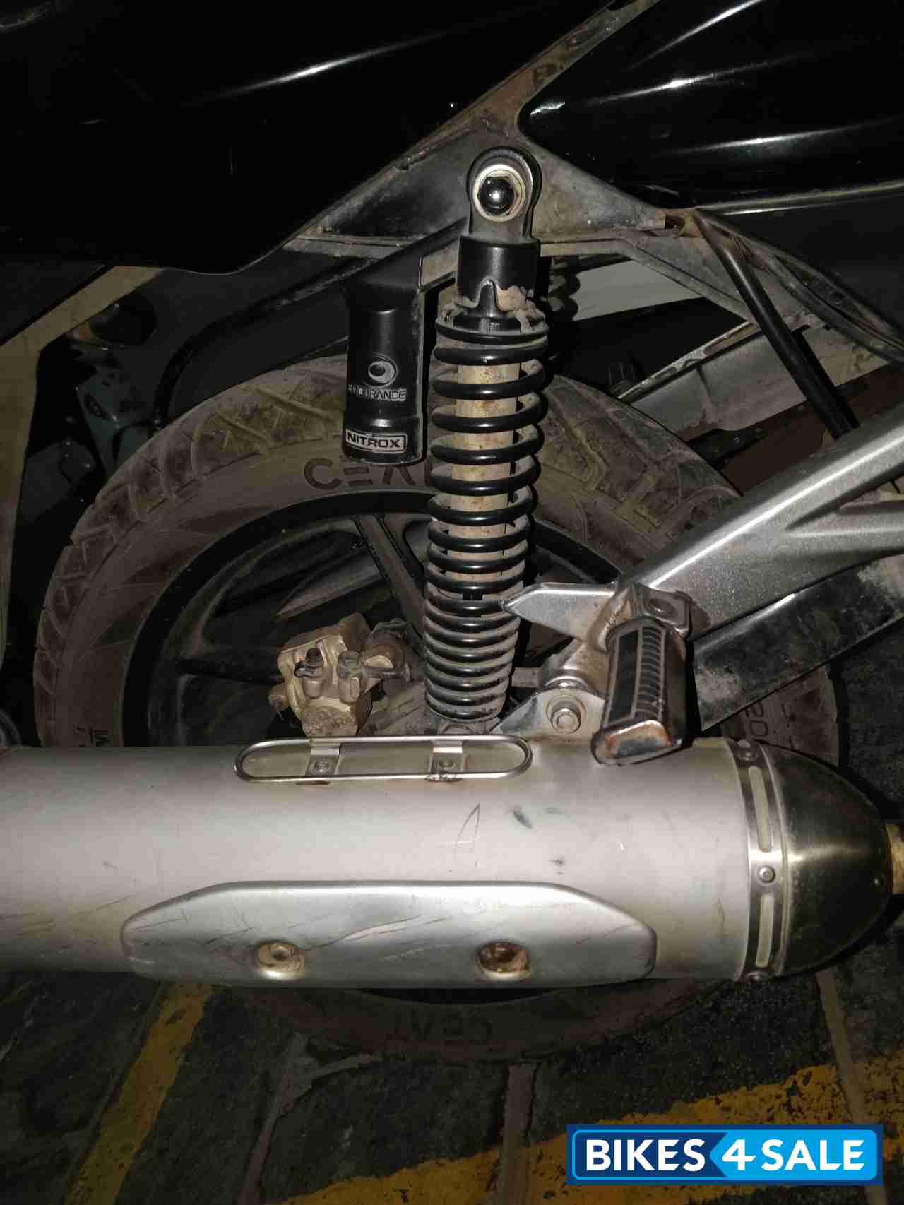 Black Bajaj Pulsar 220F