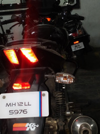 Black Bajaj Pulsar 220F