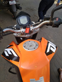Orange An Black KTM Duke 200