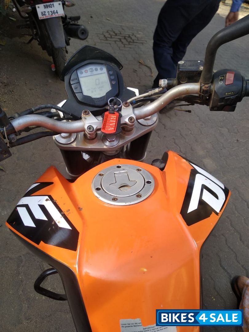 Orange An Black KTM Duke 200