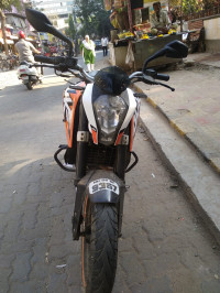 Orange An Black KTM Duke 200
