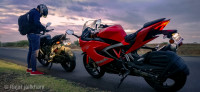Red TVS Apache RR 310