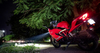 Red TVS Apache RR 310