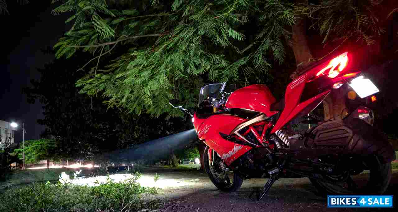 Red TVS Apache RR 310 Red TVS Apache RR 310