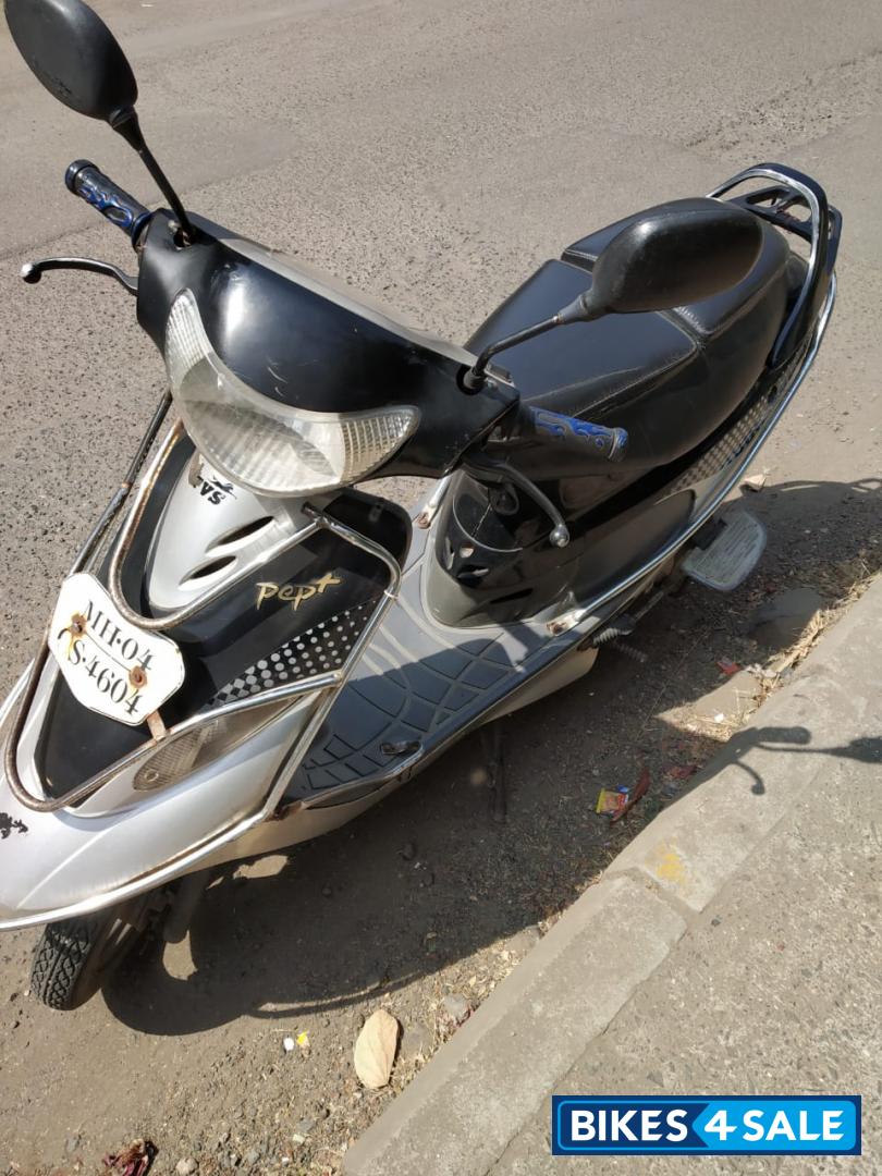 Black TVS Scooty Pep Plus