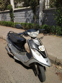 Black TVS Scooty Pep Plus