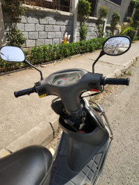 Black TVS Scooty Pep Plus