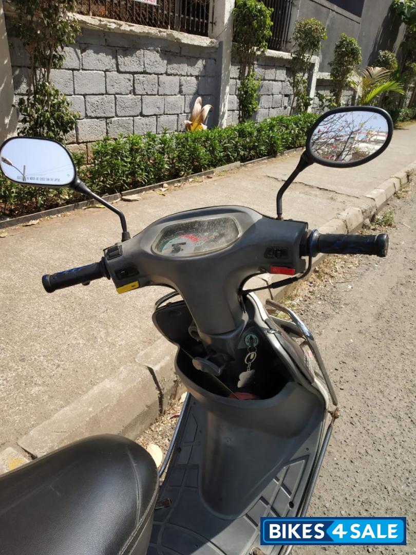 Black TVS Scooty Pep Plus