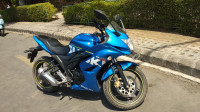 Blue Suzuki Gixxer SF Fi
