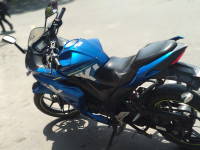 Blue Suzuki Gixxer SF Fi