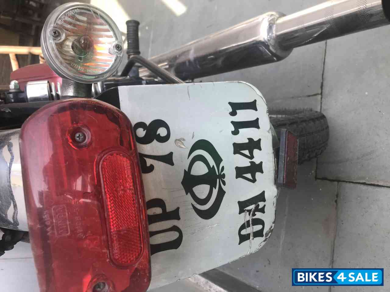 Red Royal Enfield Bullet Electra