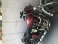 Red Royal Enfield Bullet Electra