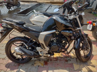 Black Yamaha FZ FI V2