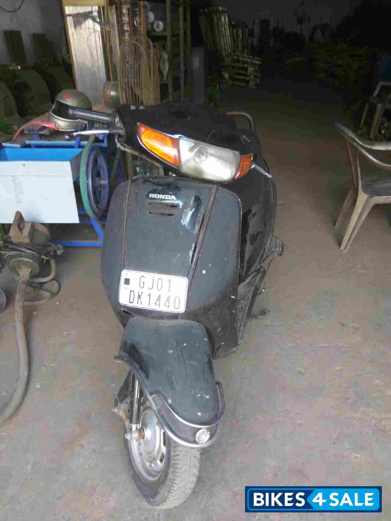 Black Honda Activa