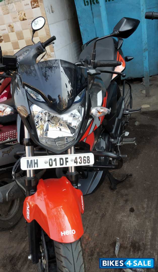 Grey And Orange Hero Xtreme 200R