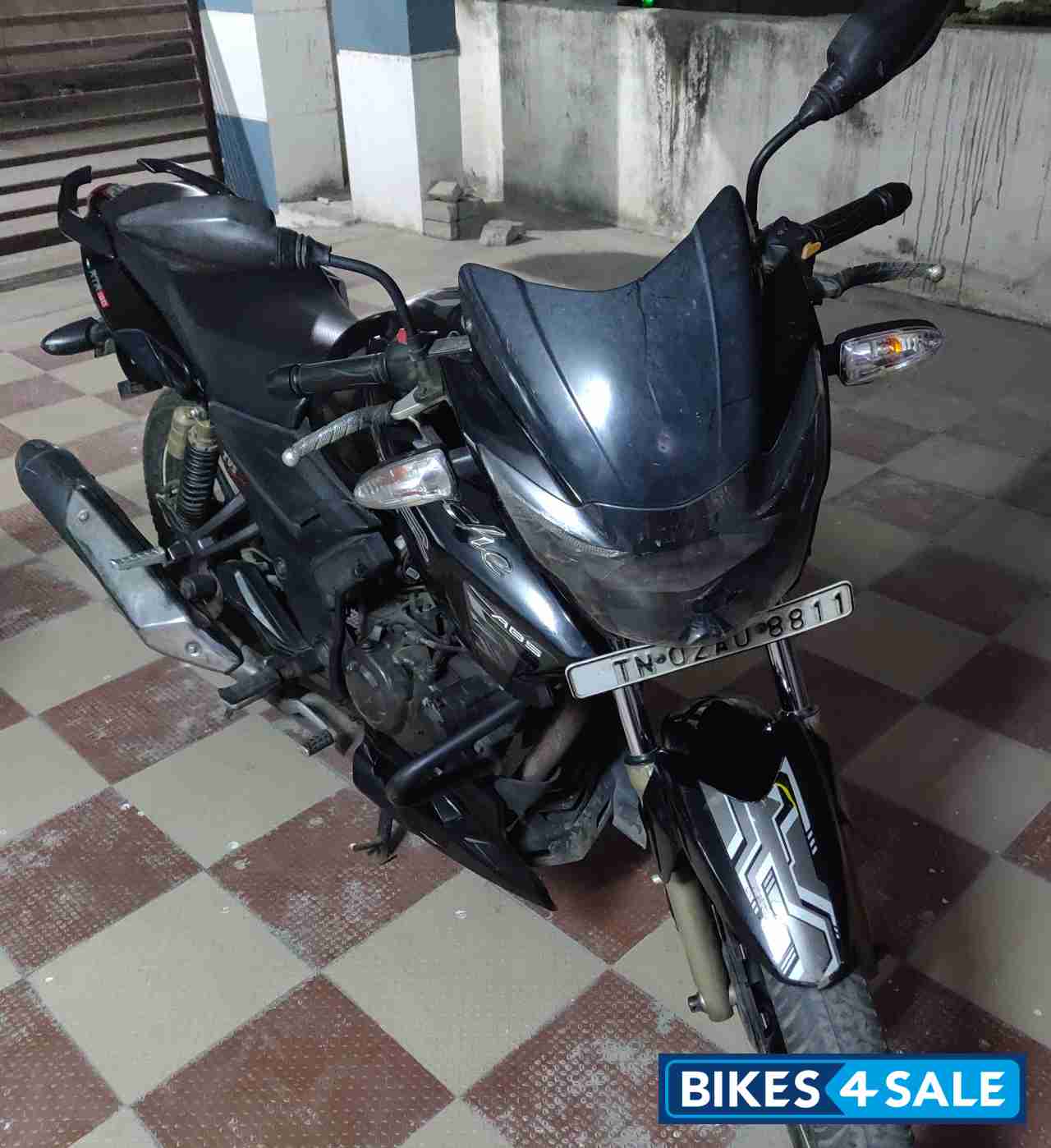 Black TVS Apache RTR 180 ABS Black TVS Apache RTR 180 ABS