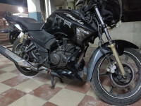 Black TVS Apache RTR 180 ABS