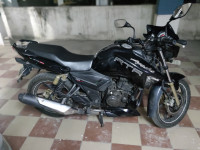 Black TVS Apache RTR 180 ABS
