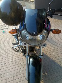 Black Blue Bajaj Discover 125