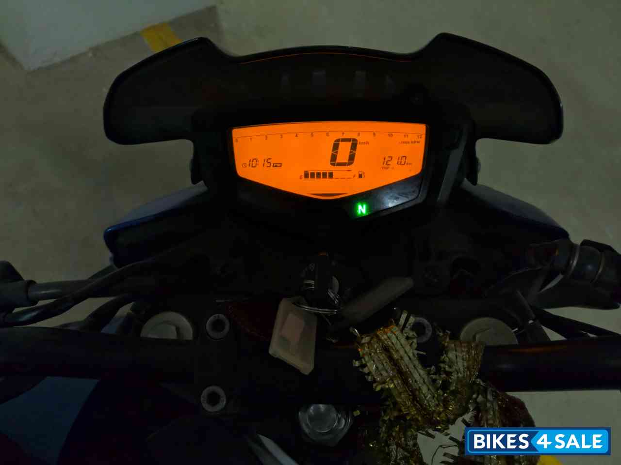 Blue TVS Apache RTR 160 4V