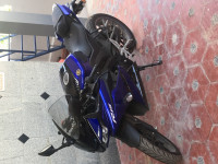 Blue Yamaha YZF R15 V3