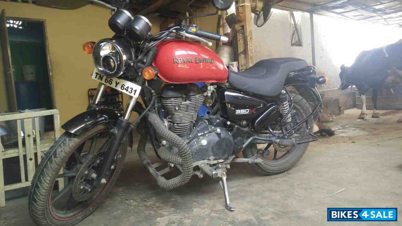Red Royal Enfield Thunderbird X 350