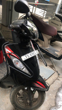 Dual Tone Red And Black TVS Wego