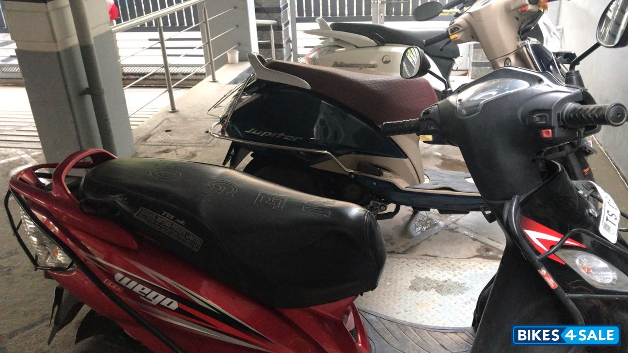 Dual Tone Red And Black TVS Wego