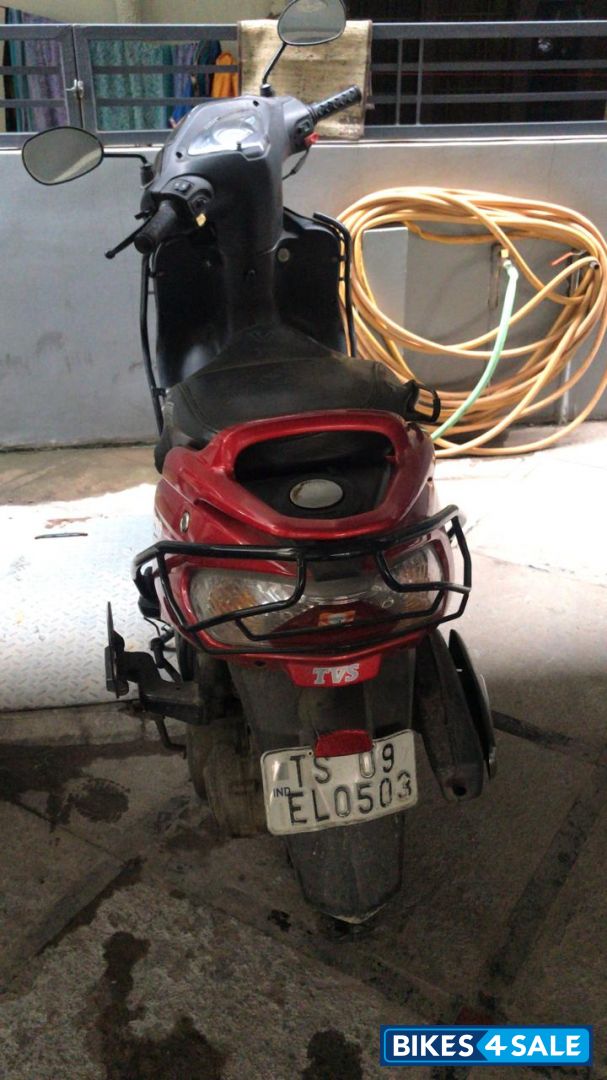 Dual Tone Red And Black TVS Wego