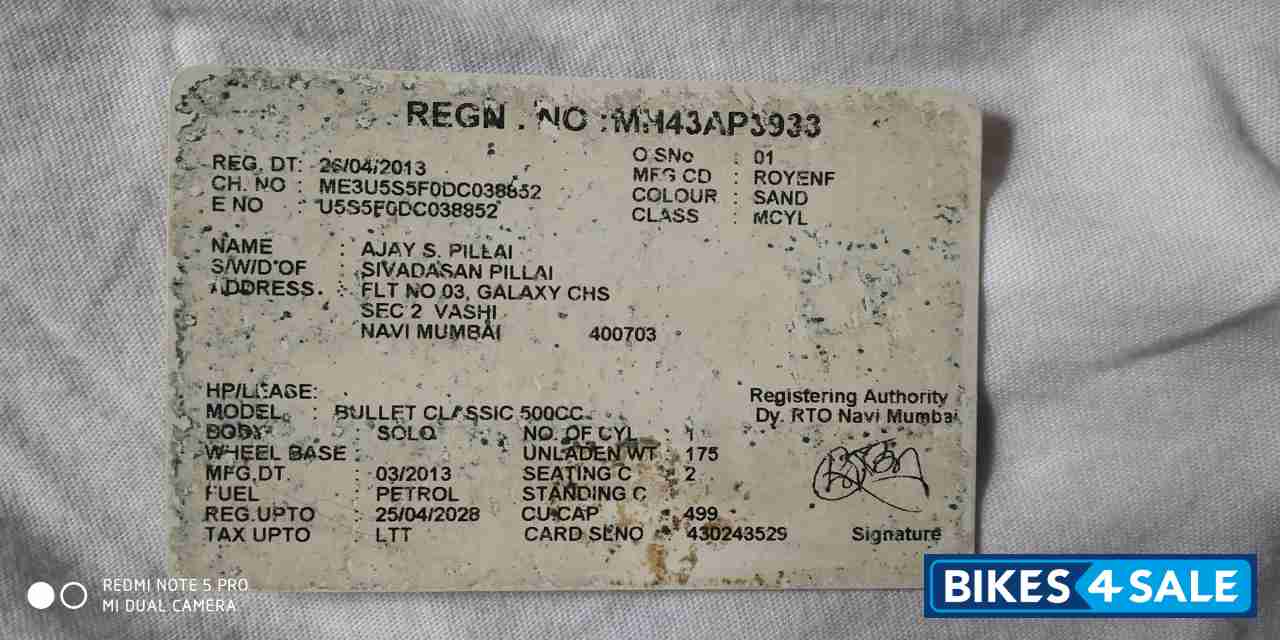 Royal Enfield Classic Desert Storm